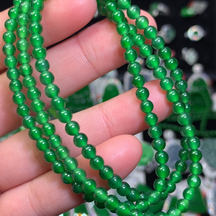 【闪购商品】翡翠颈饰银S925镶嵌天然翡翠