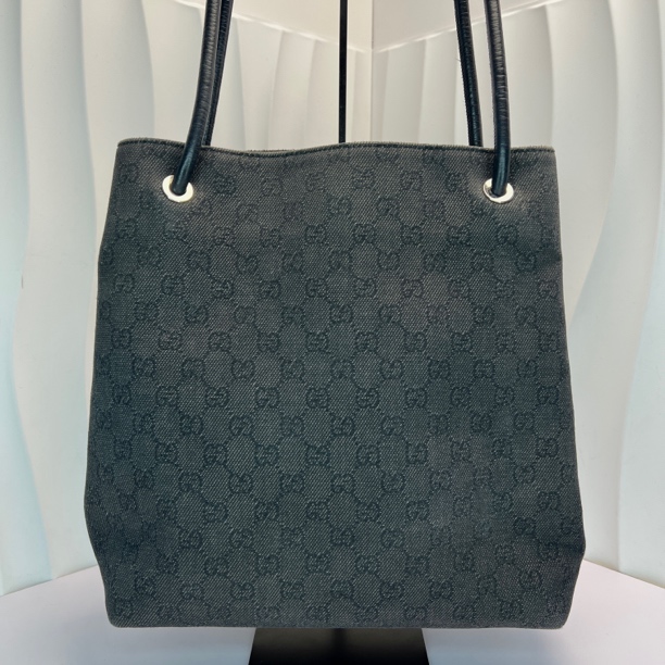95新 GUCCI/古驰 老花帆布托特包/2949