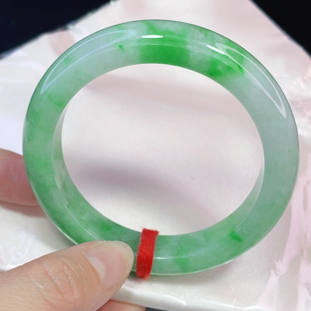 未镶嵌手镯翡翠56正圈