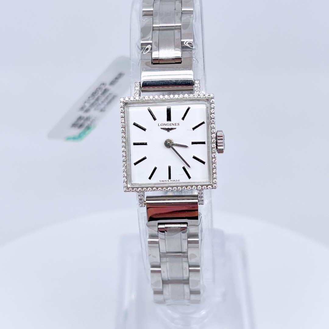 95新 Longines/浪琴 手动机械后钻17mm/公价32999/w10893