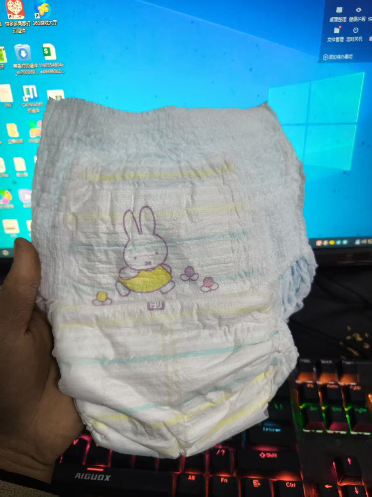 娅娅家半包臀拉拉裤（花色随机啊）