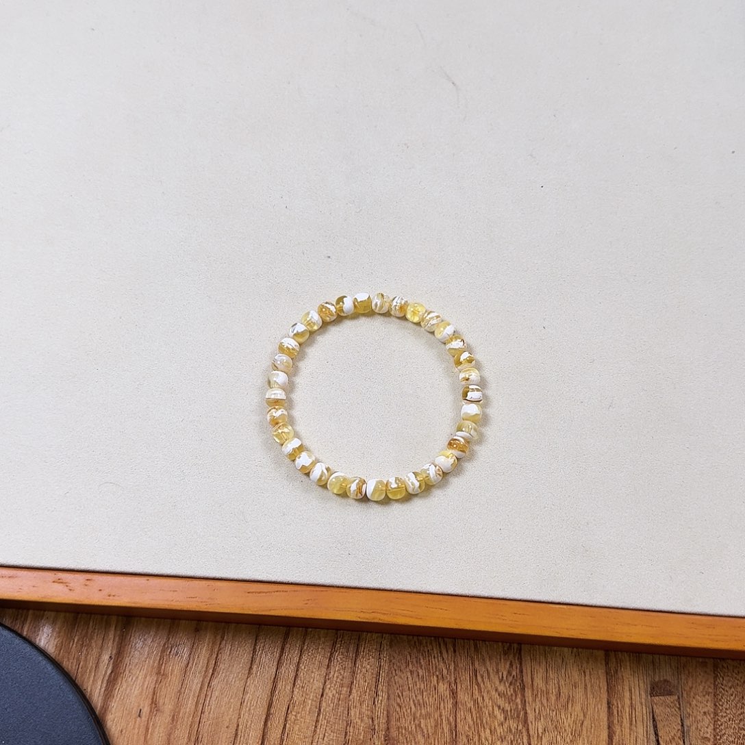 琥珀手链未镶嵌无同20（6.5*6mm）大爆炸