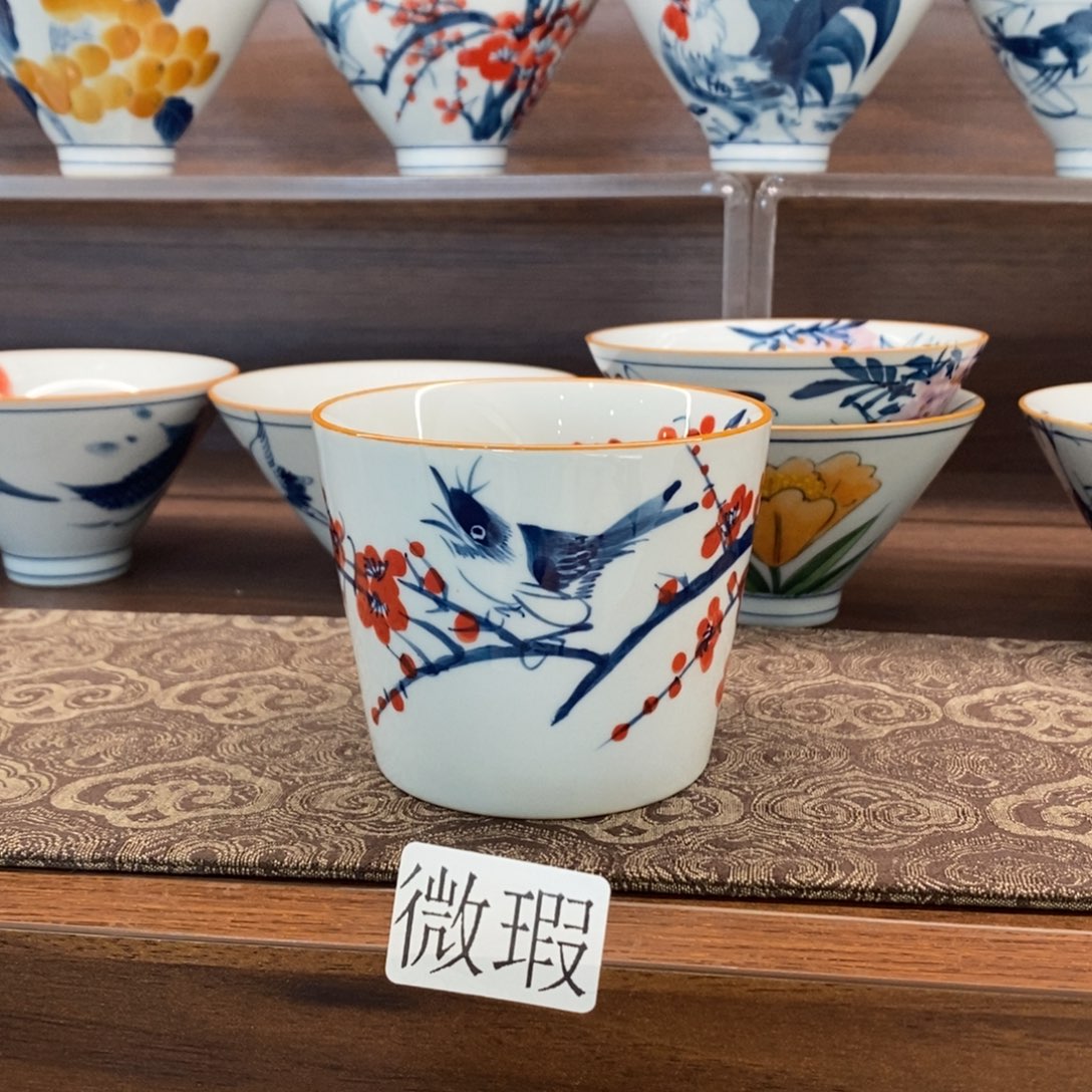 釉下彩手工绘制手工绘制