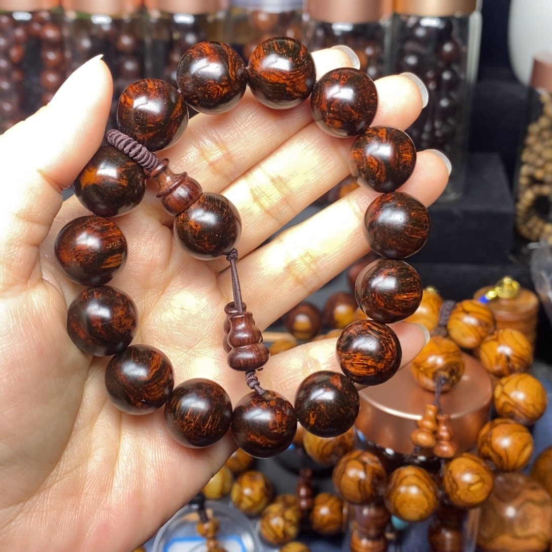 缅甸花梨1.5芝麻山水