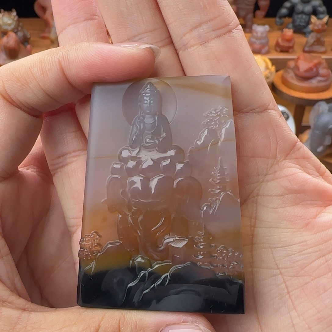 玛瑙/玉髓未镶嵌颈饰