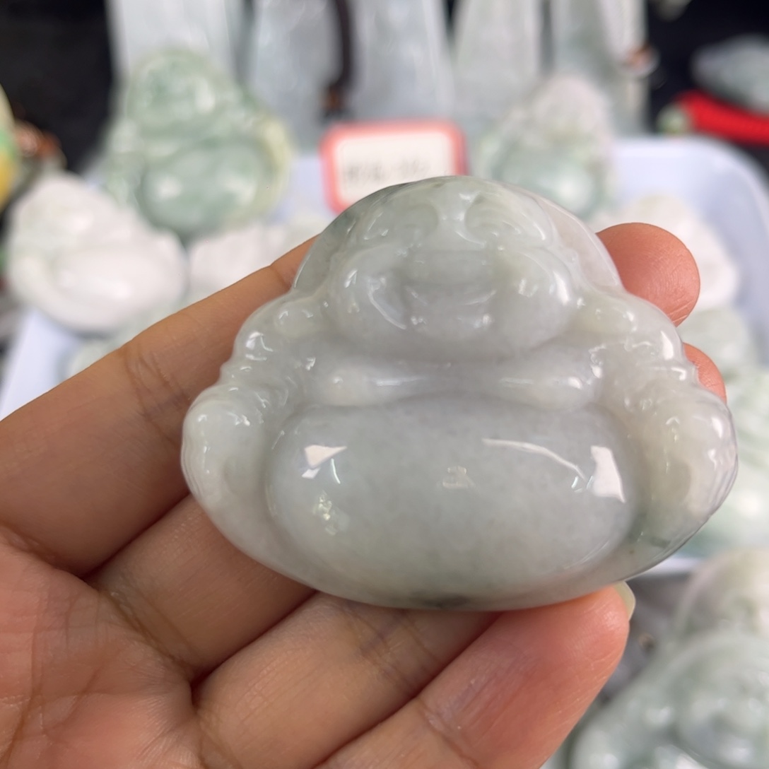 翡翠未镶嵌吊坠(不含链)瑕疵