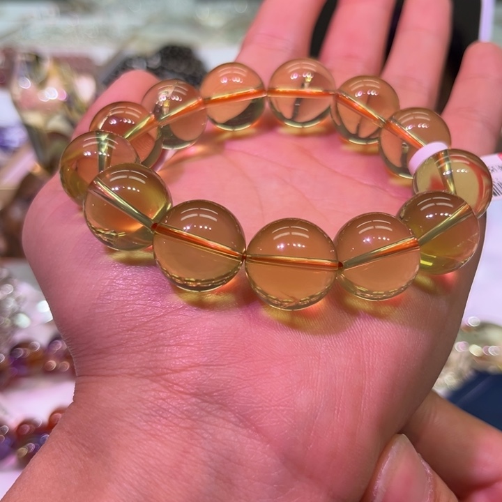 【闪购商品】水晶手链未镶嵌黄水晶