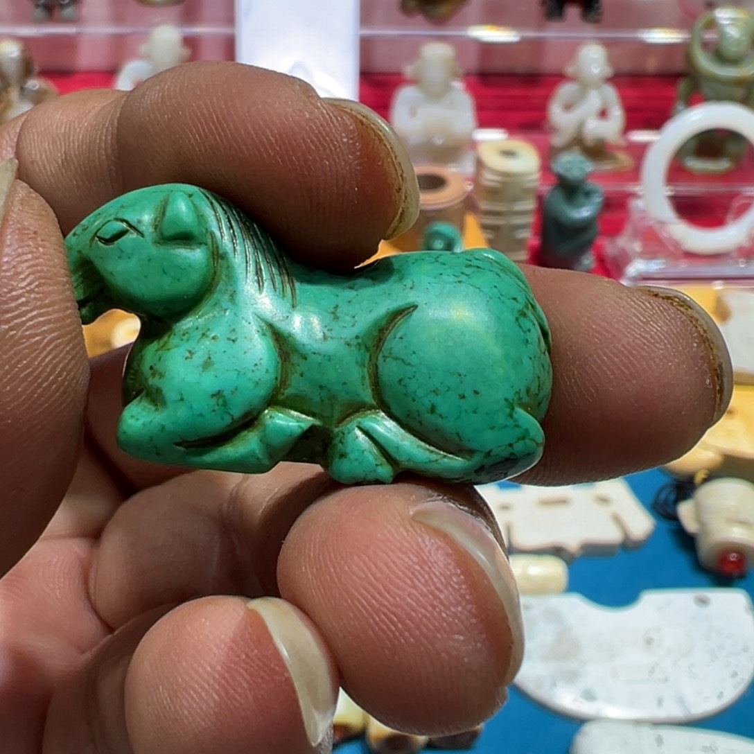 和田玉（糖玉）未镶嵌挂件你就不能多点耐心一点点