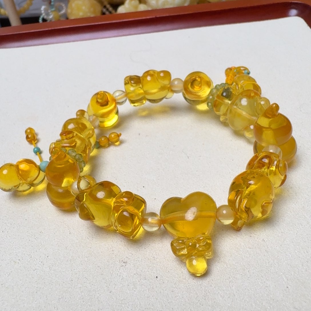 未镶嵌吊坠(不含链)琥珀