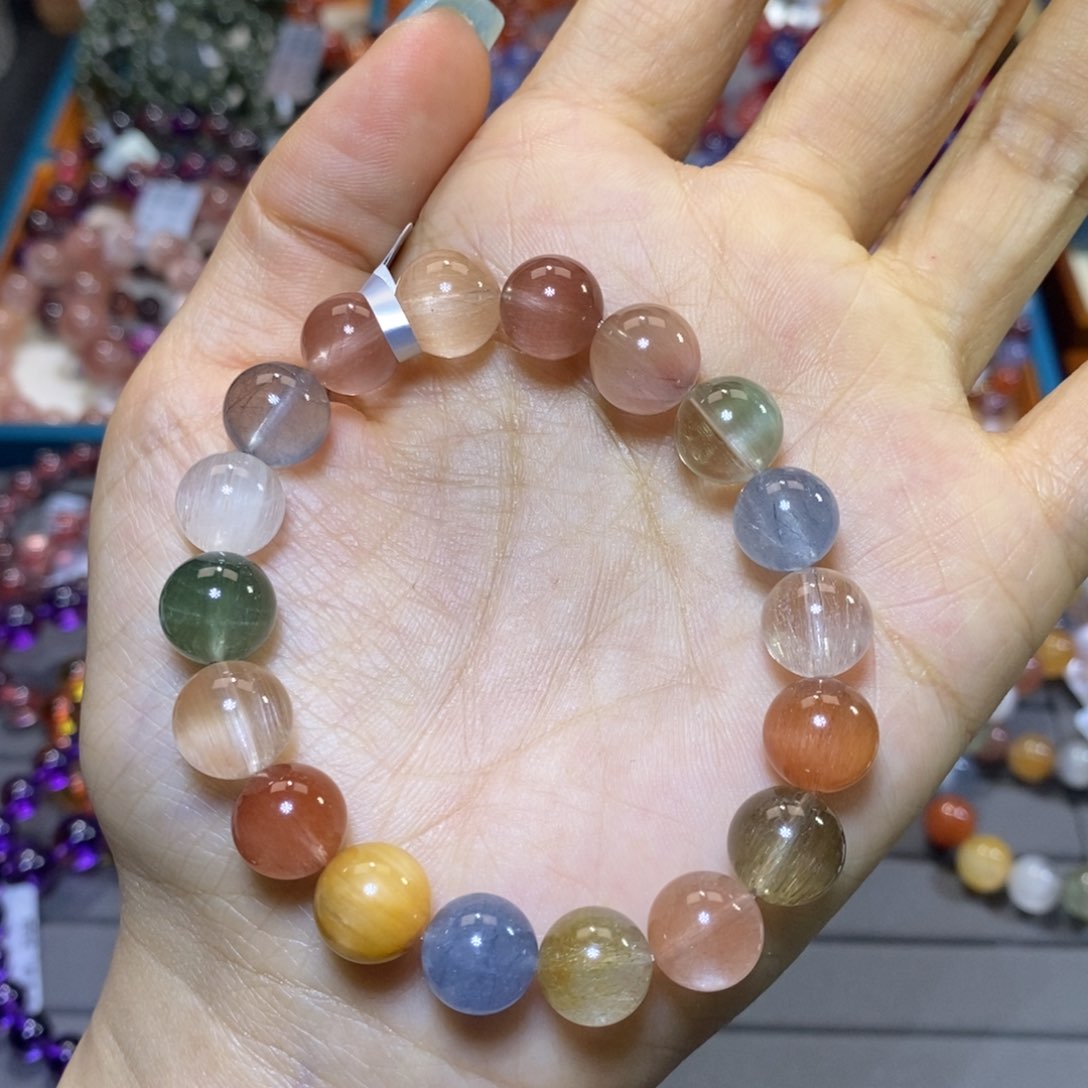 水晶手串未镶嵌手串