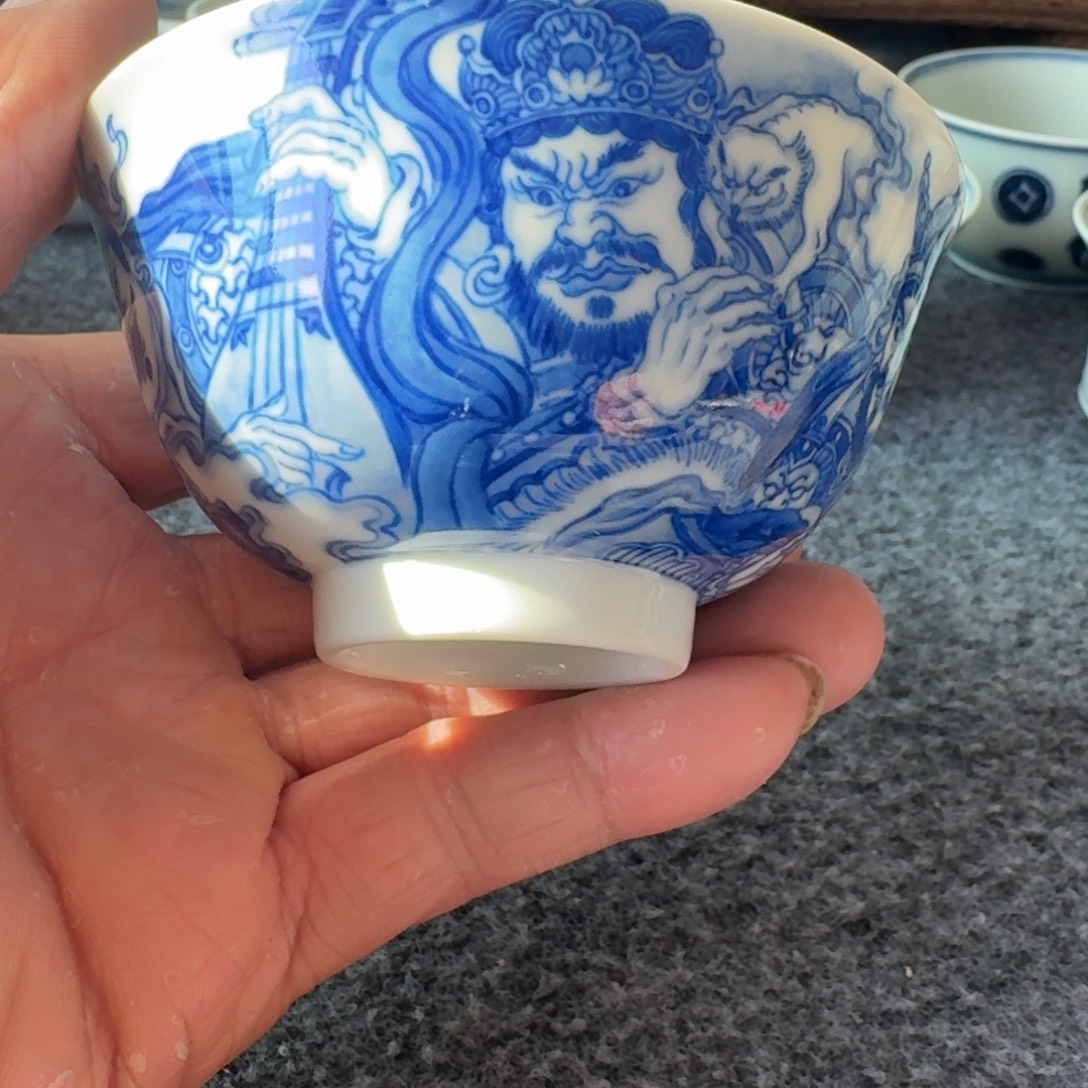 及***主现代景德镇陶瓷手绘茶具