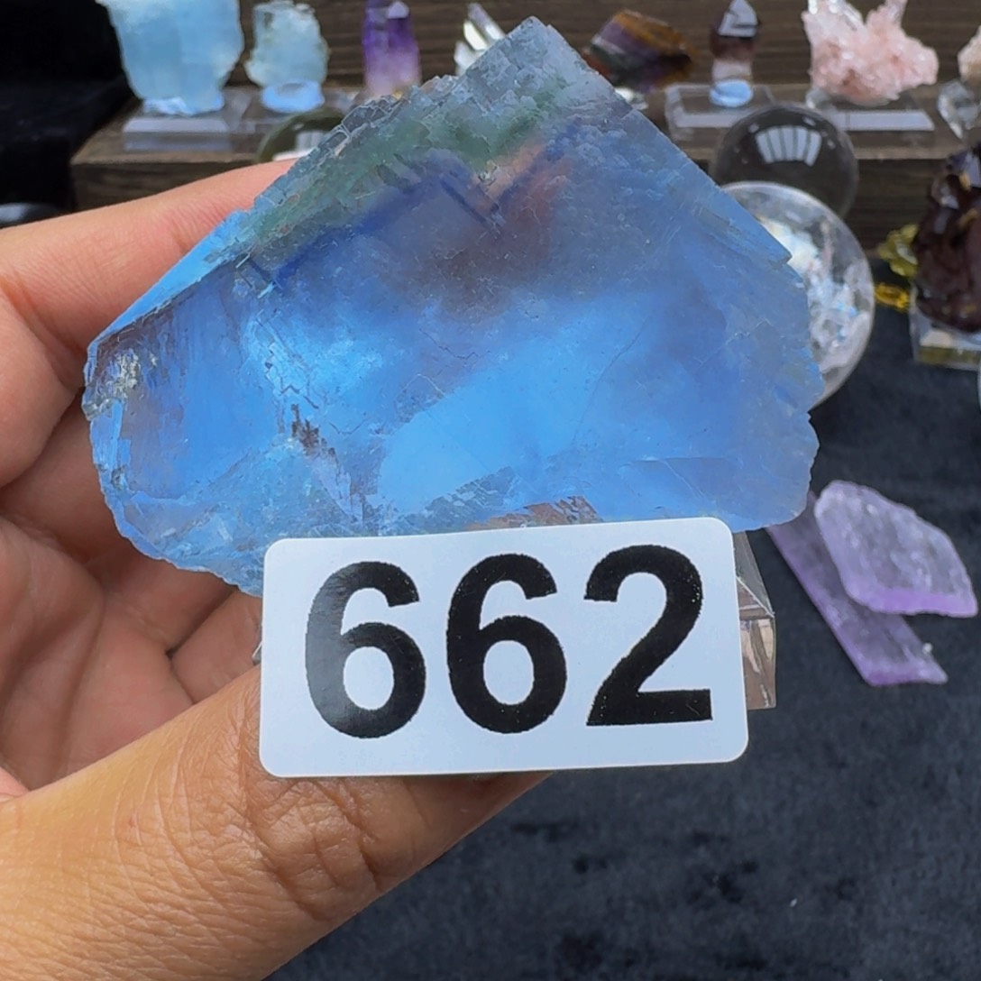 天然水晶家居摆件未镶嵌水晶白*