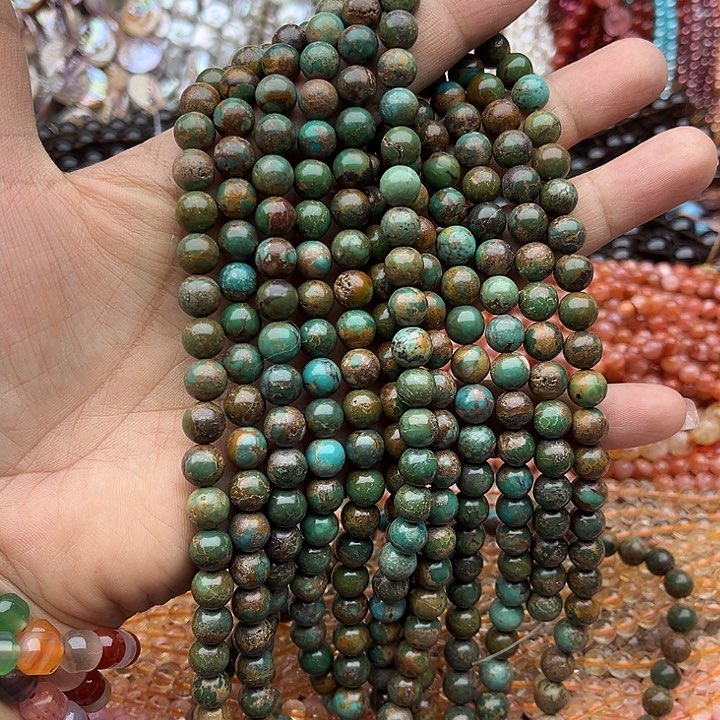 玛瑙/玉髓未镶嵌珠宝半成品一条8mm松松