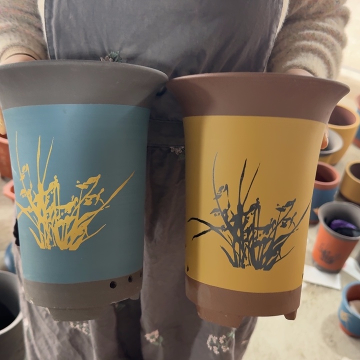 紫砂花盆紫砂花盆口径18/23