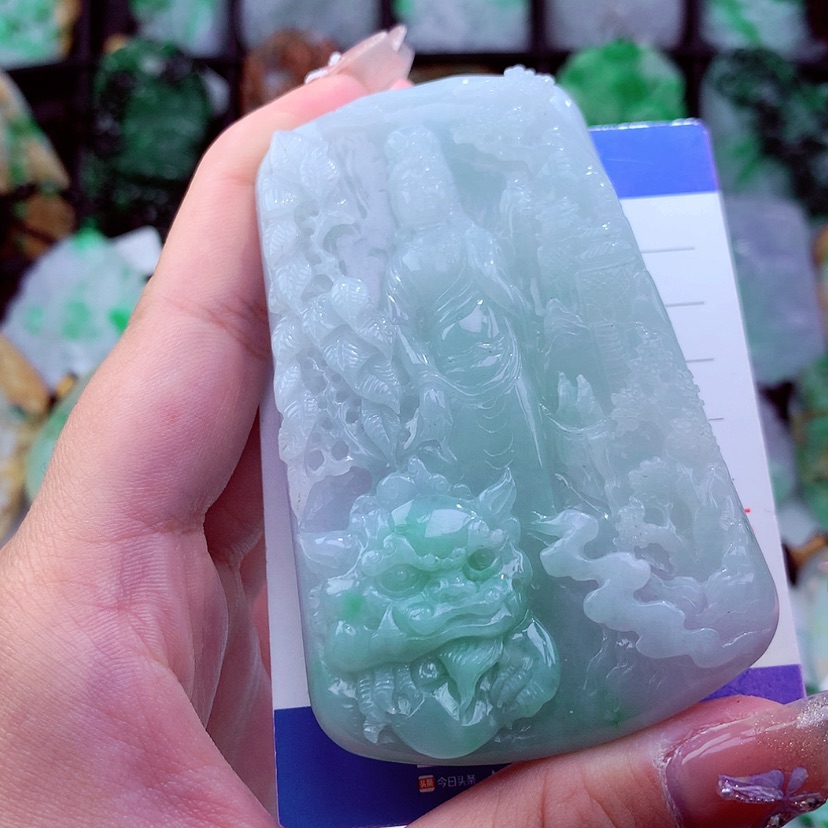 【闪购商品】翡翠颈饰未镶嵌挂件