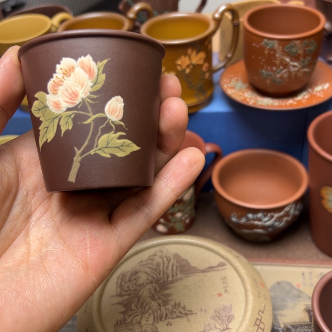 紫砂茶杯紫砂主人杯