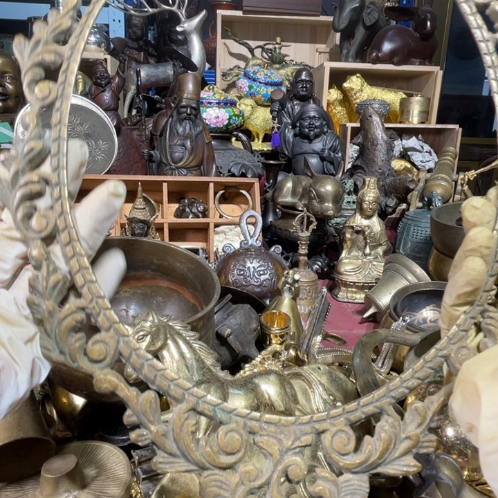 大阪回流铜器摆件220