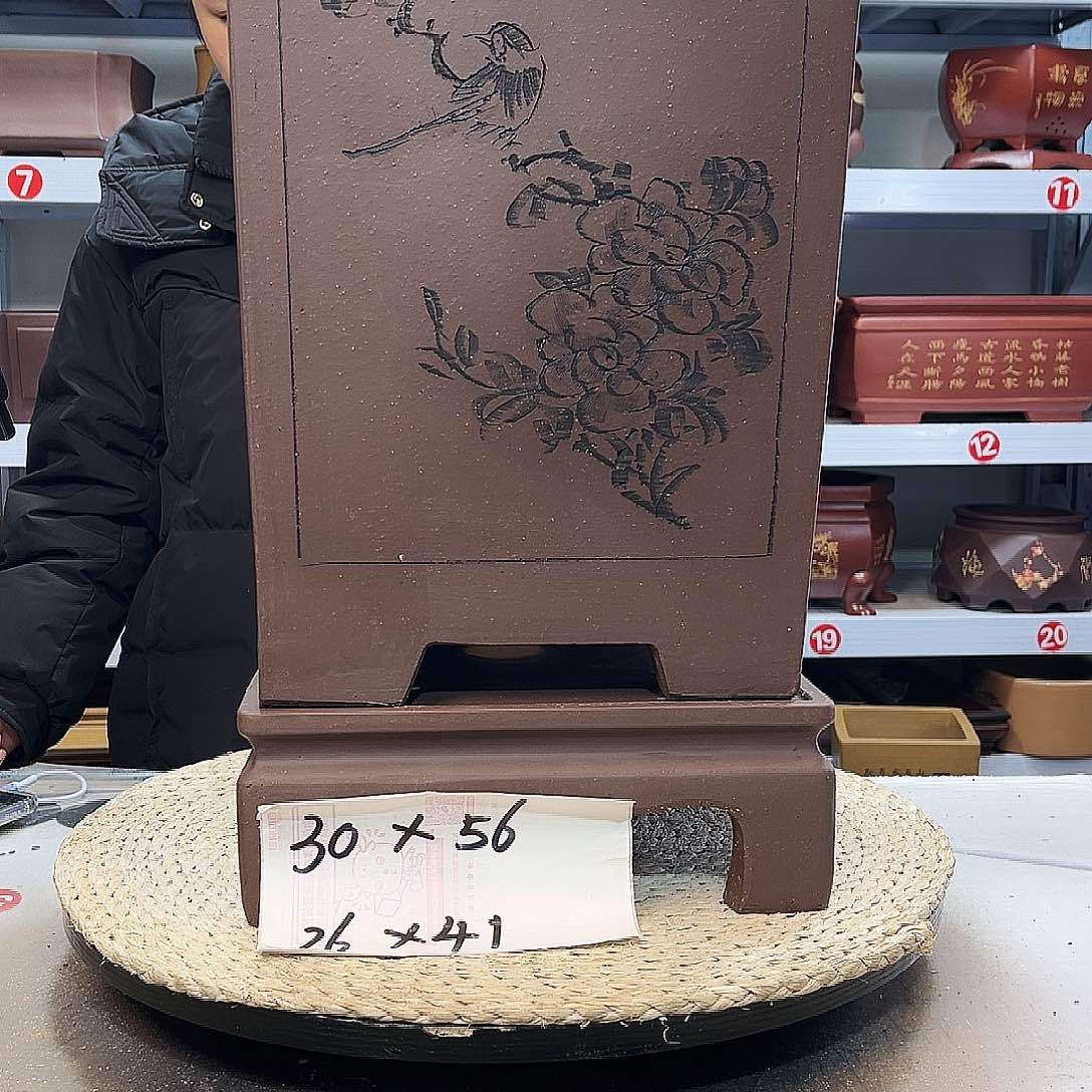 紫砂花盆紫砂花盆