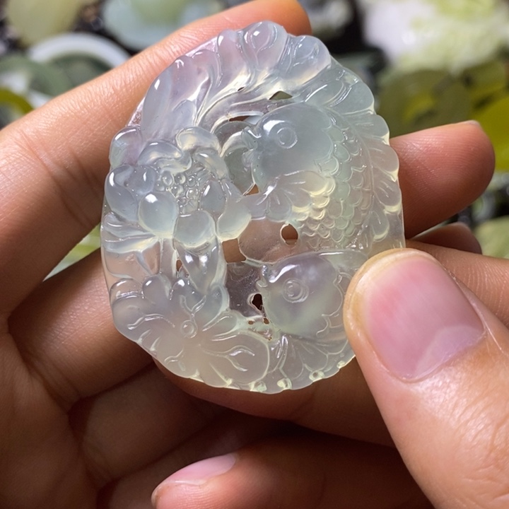 岫玉岫玉颈饰未镶嵌