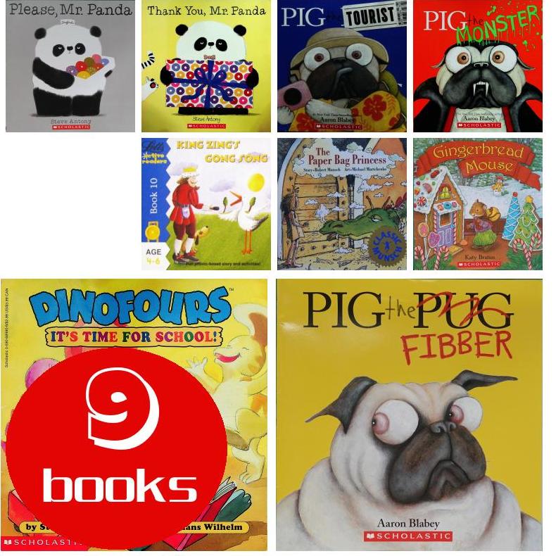 英文原版绘本9本93251211007