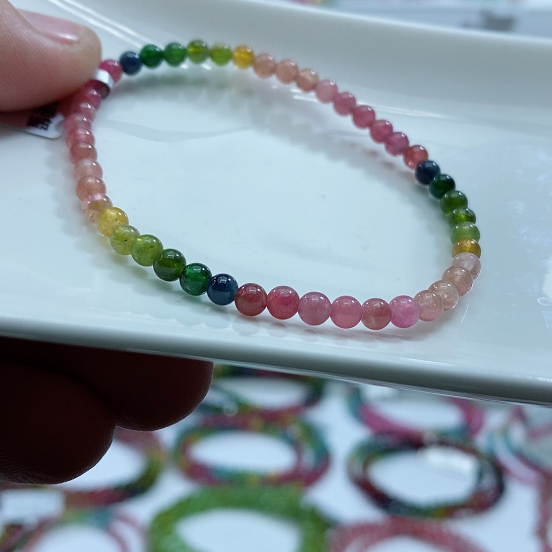 碧玺手链未镶嵌碧玺