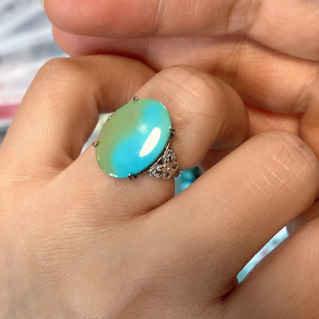 绿松石珠宝奇石未镶嵌