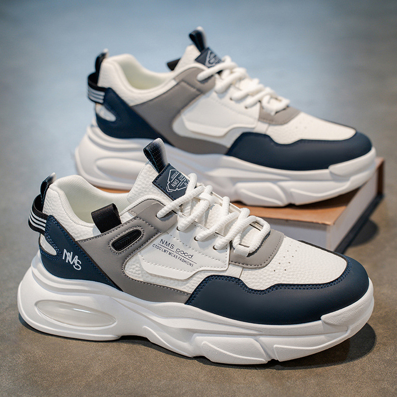 2025秋季男鞋新款透气青少年运动鞋潮流百搭厚底G6006