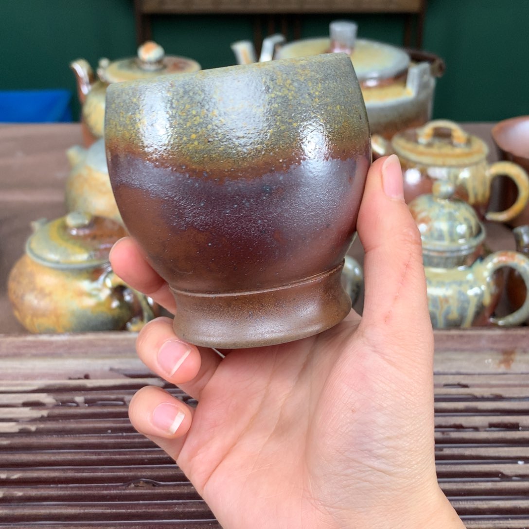 紫砂茶壶纯自然柴烧