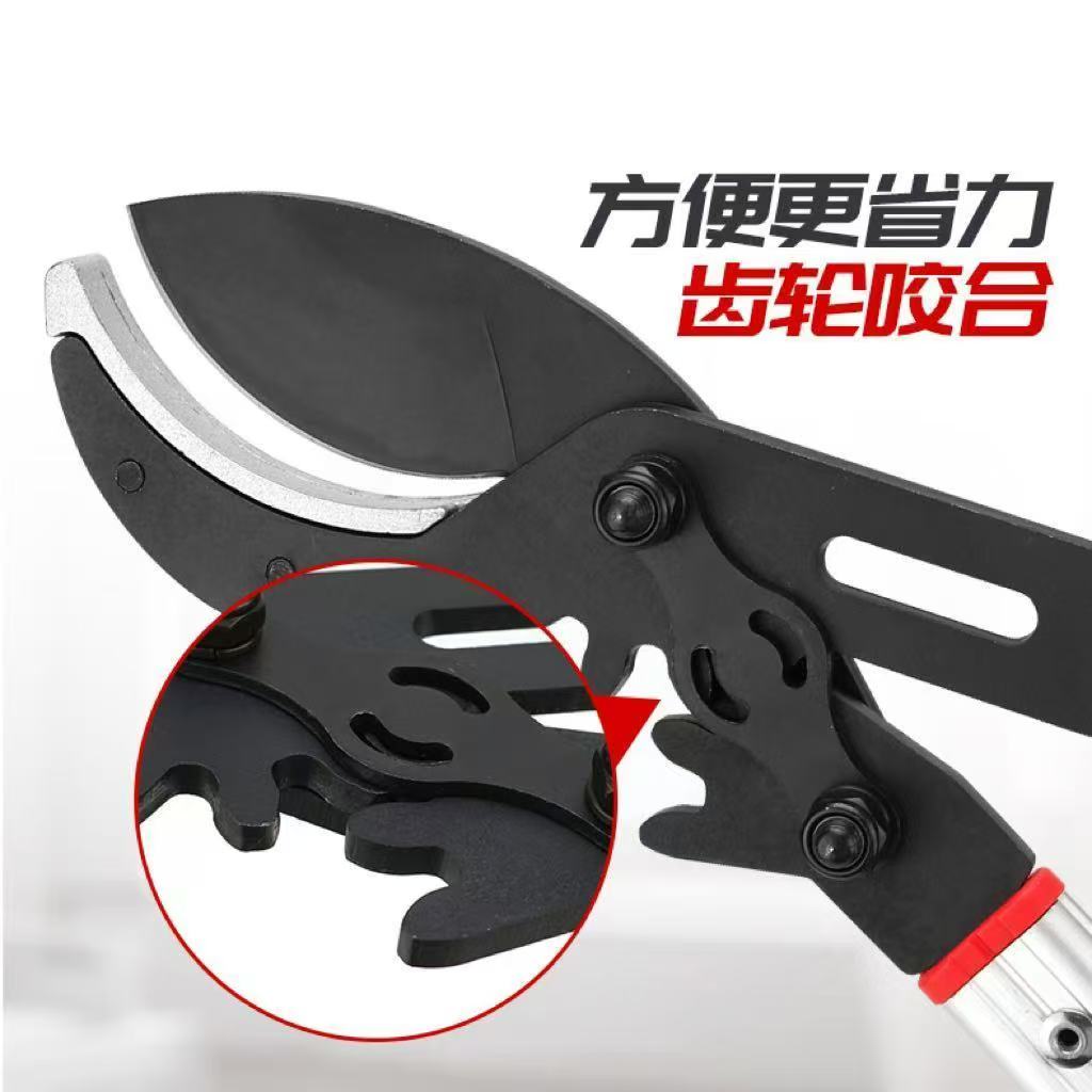 进口正品大白鲨齿轮助力高枝剪特大号剪子园林大粗枝专用剪刀