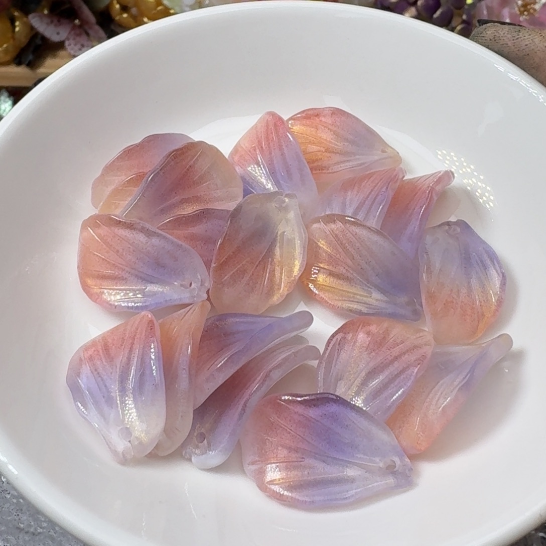 玻璃181号 榛子叶 五十个