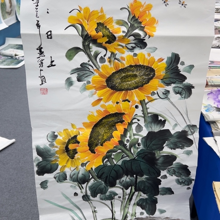 国画国画纯手绘作品