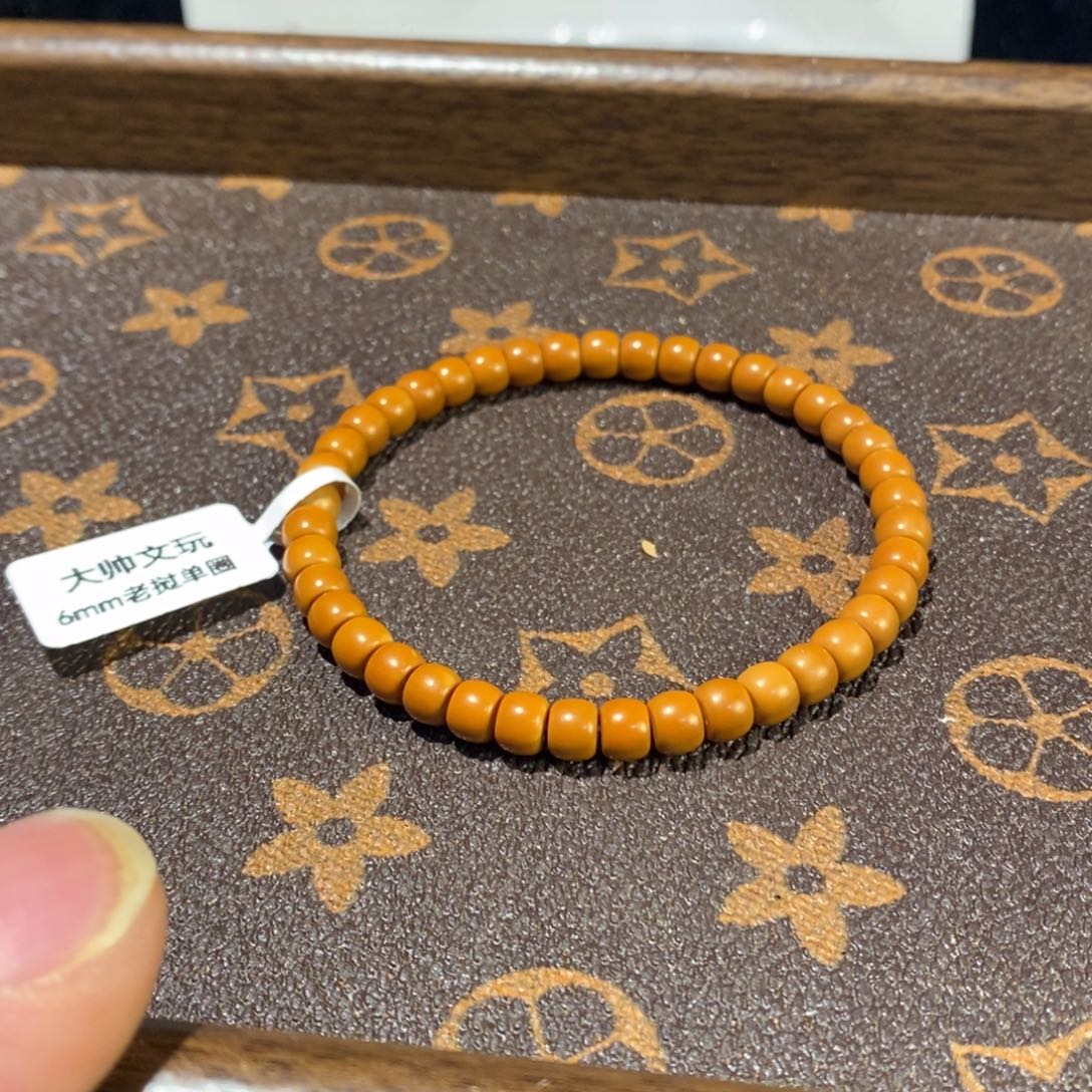 橄榄核手串/手链0.6橄榄核核尖老挝单圈