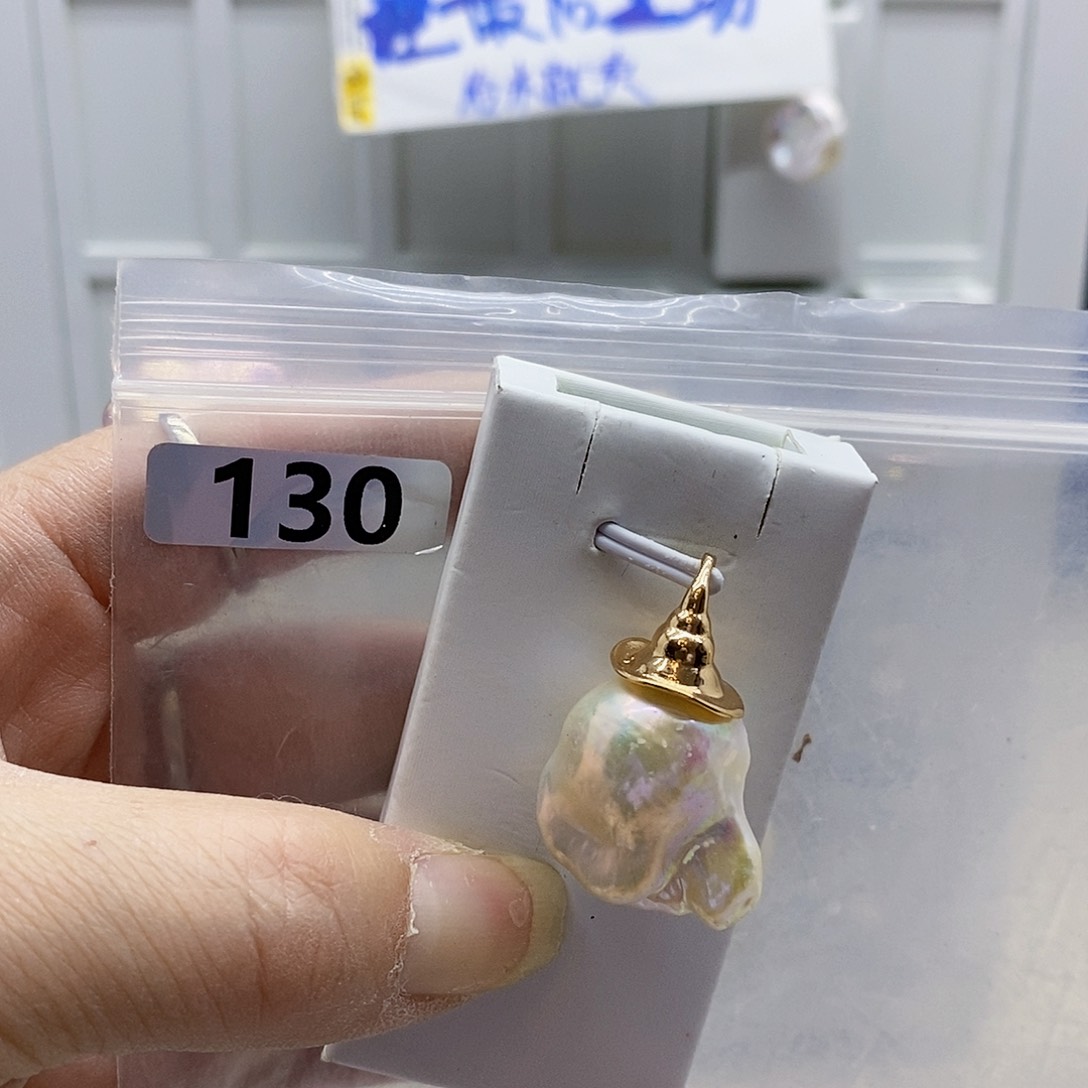 颈饰合金淡水珍珠