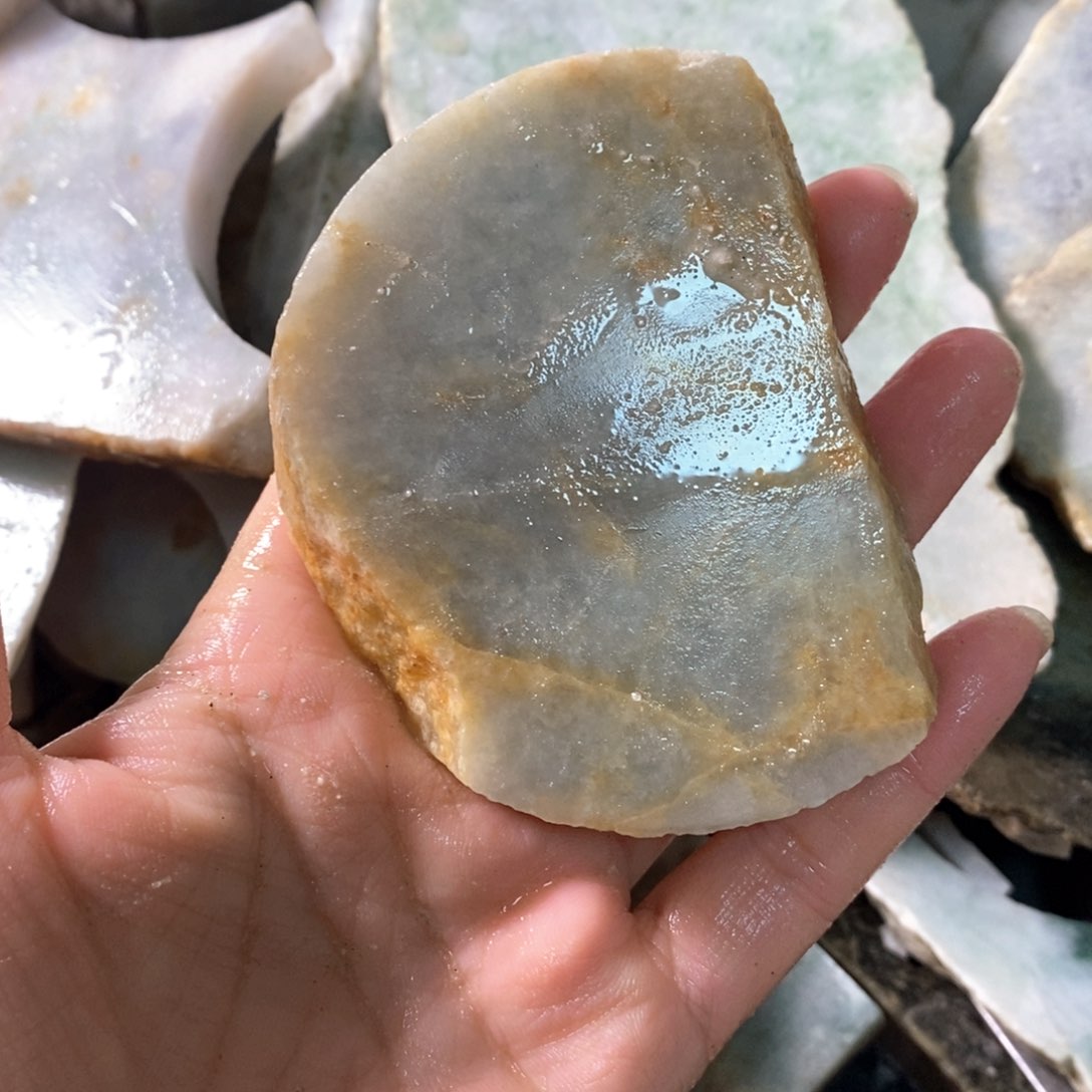 翡翠未镶嵌颈饰天然翡翠