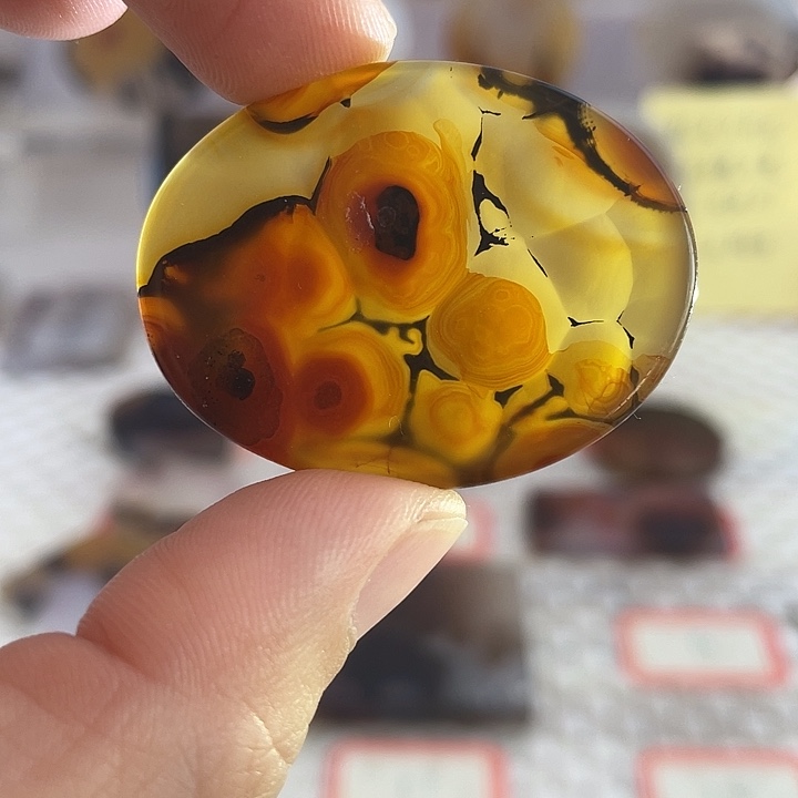 玛瑙/玉髓合金颈饰