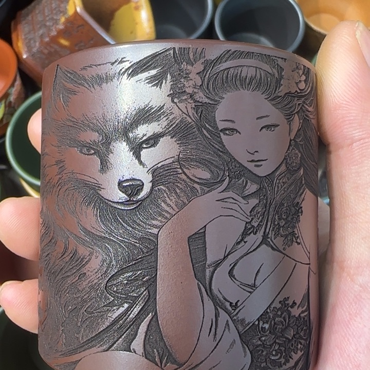茶杯紫砂全手工制作工艺