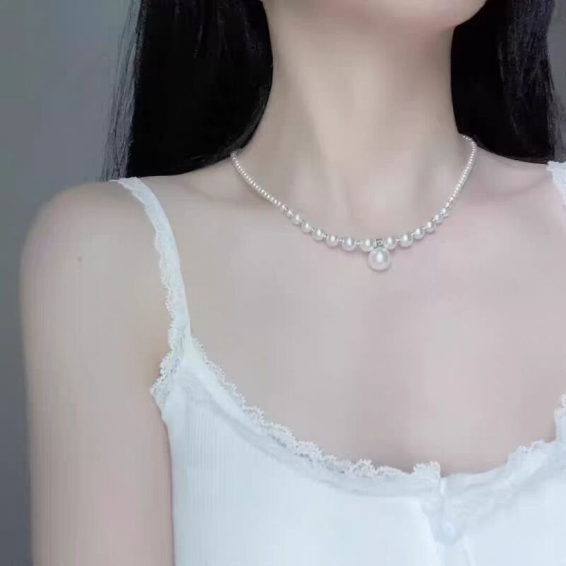 铜合金 设计感气质百搭项链 x1286