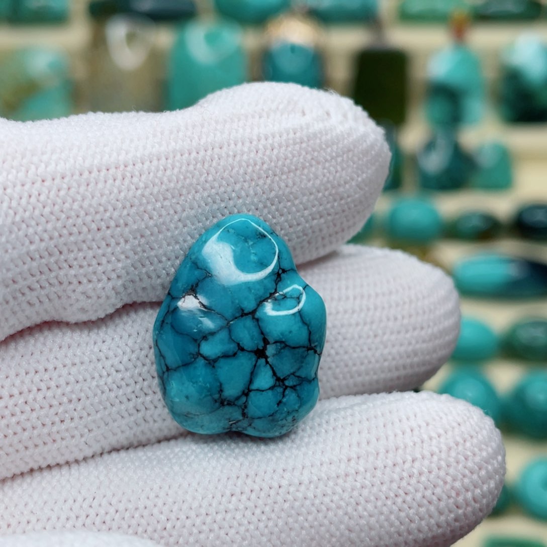 绿松石珠宝奇石未镶嵌