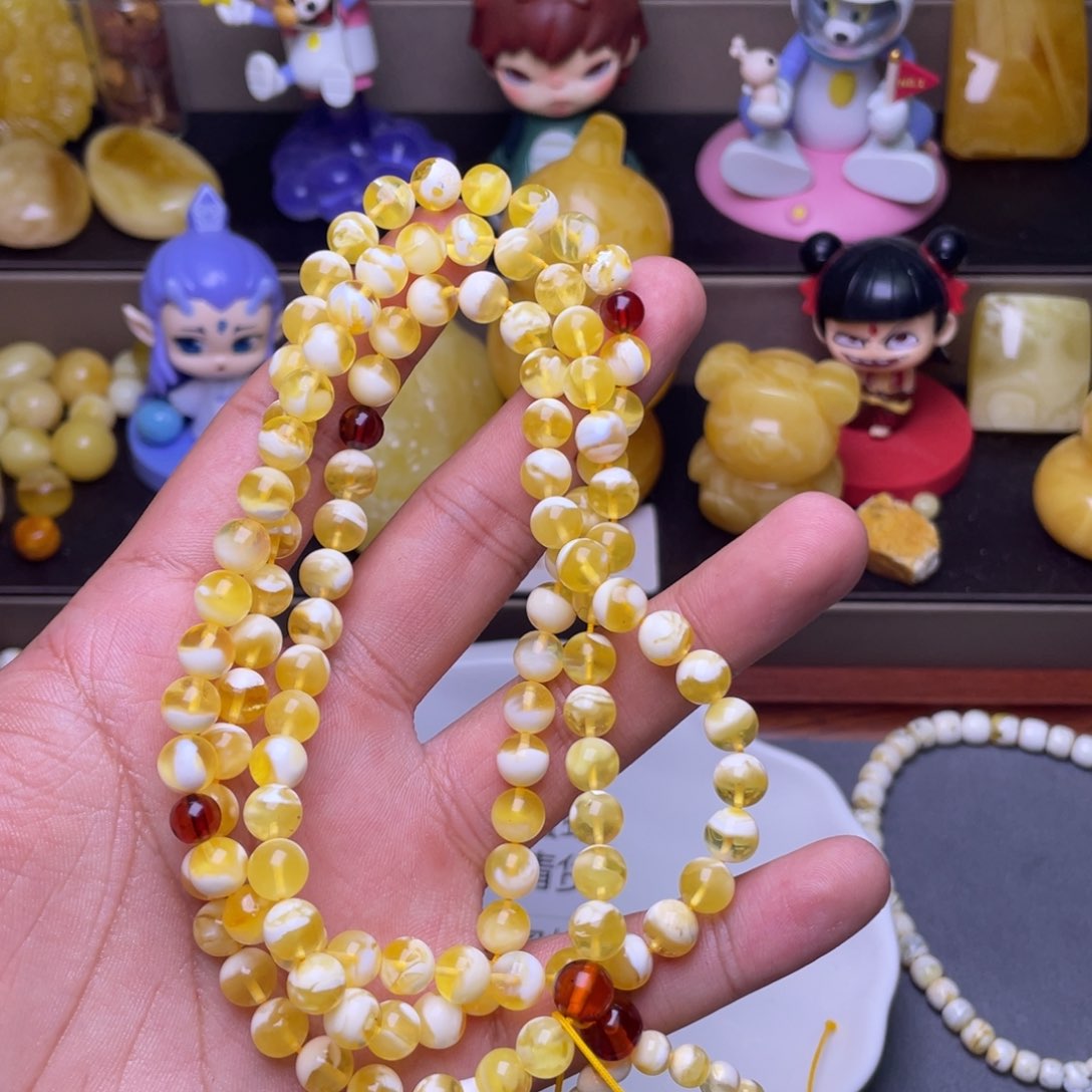 琥珀未镶嵌珠宝奇石