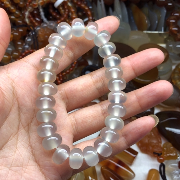 普***洱玛瑙/玉髓手链未镶嵌