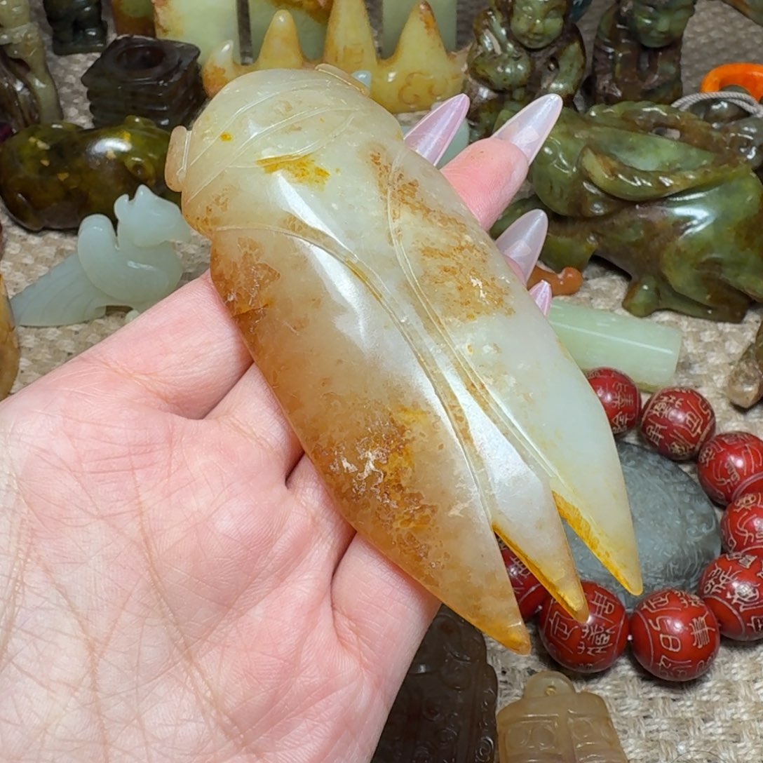 白玉菩提吊坠挂件