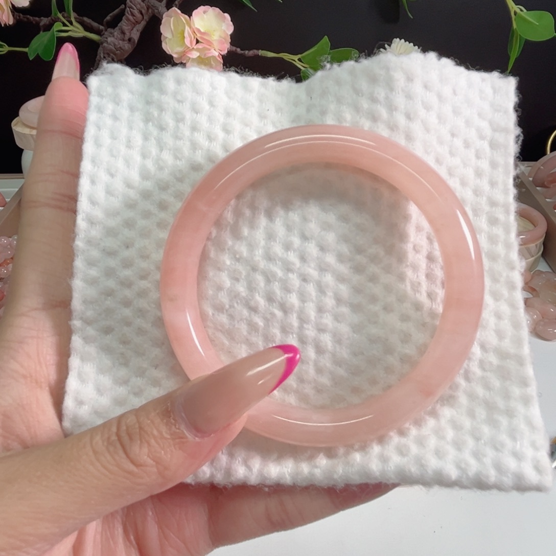 未镶嵌手镯石英质玉银*叶