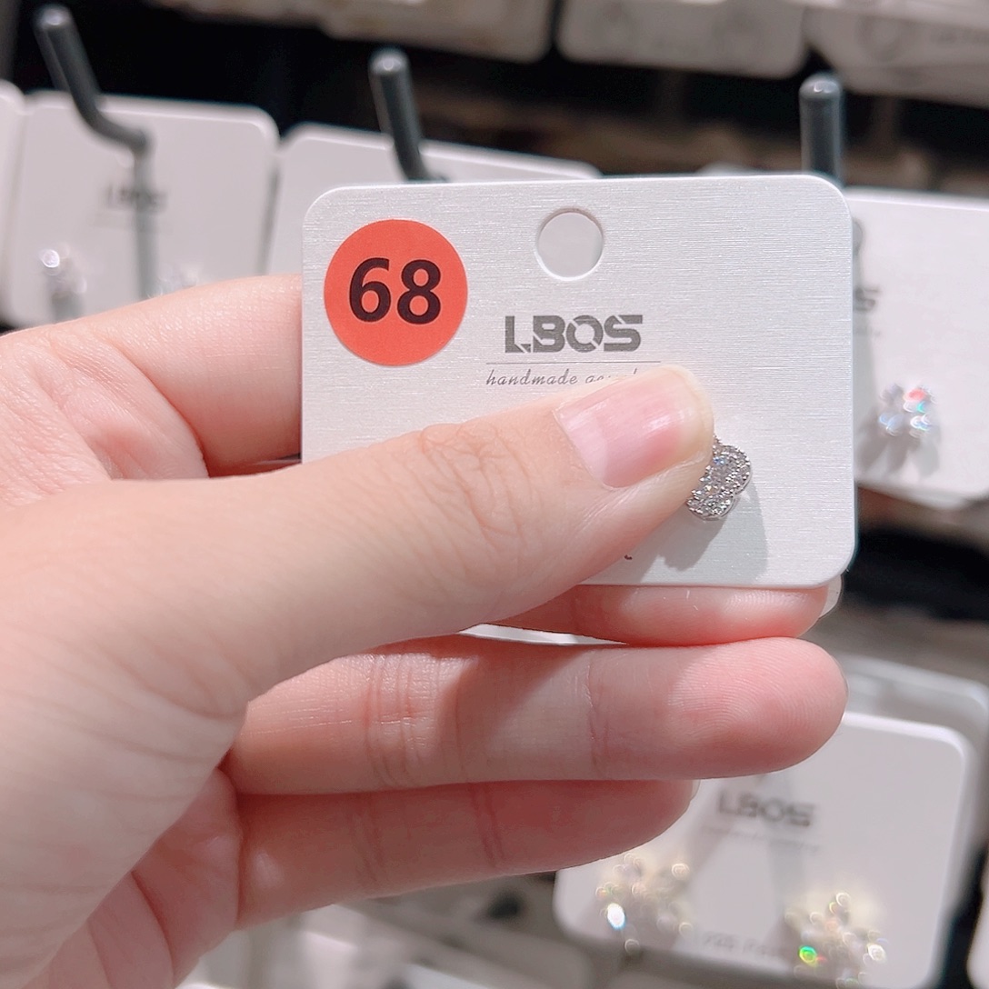 锆石纯铜合金耳环的