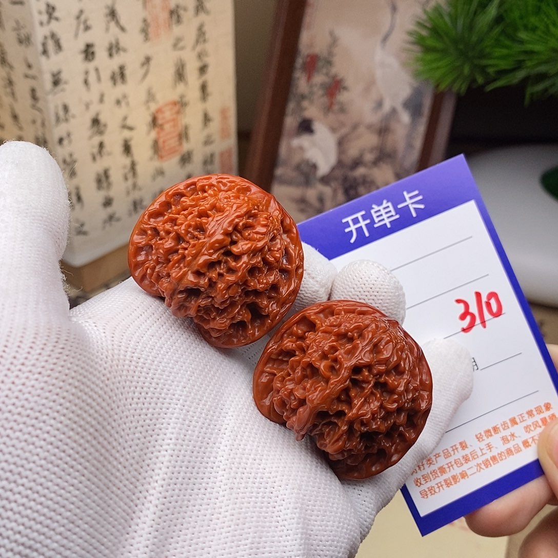 文玩核桃把件39百花山310