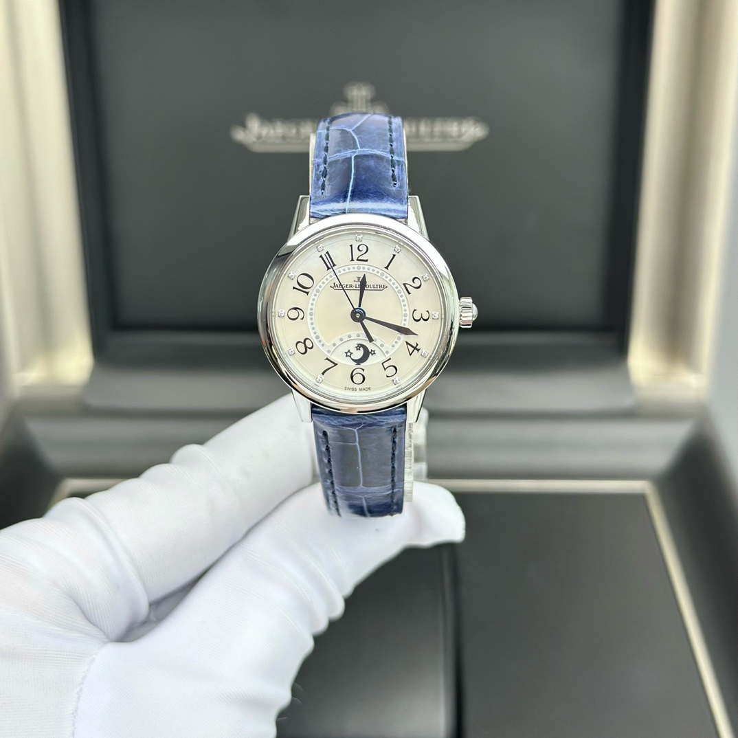99新 Jaeger-LeCoultre/积家 Q3468410约会系列29mm精钢白全套19