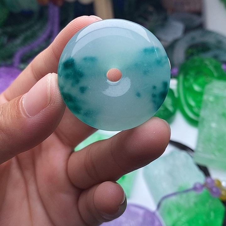 翡翠未镶嵌颈饰所见即所得 278