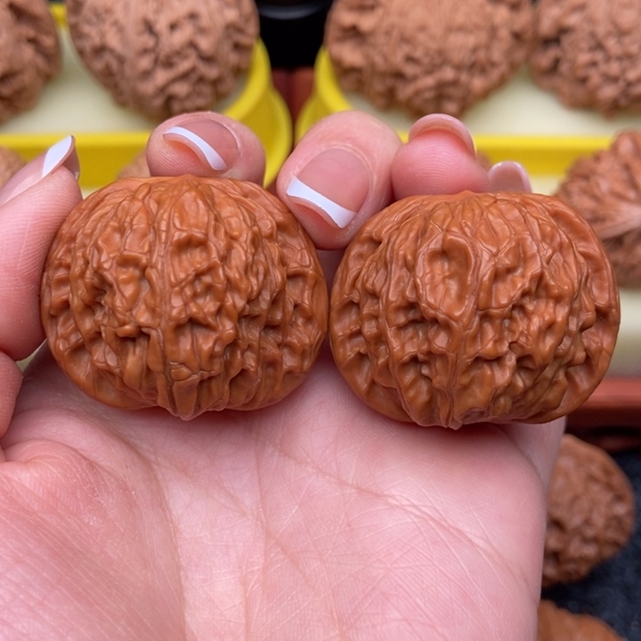 文玩核桃把件38原桩老树磨