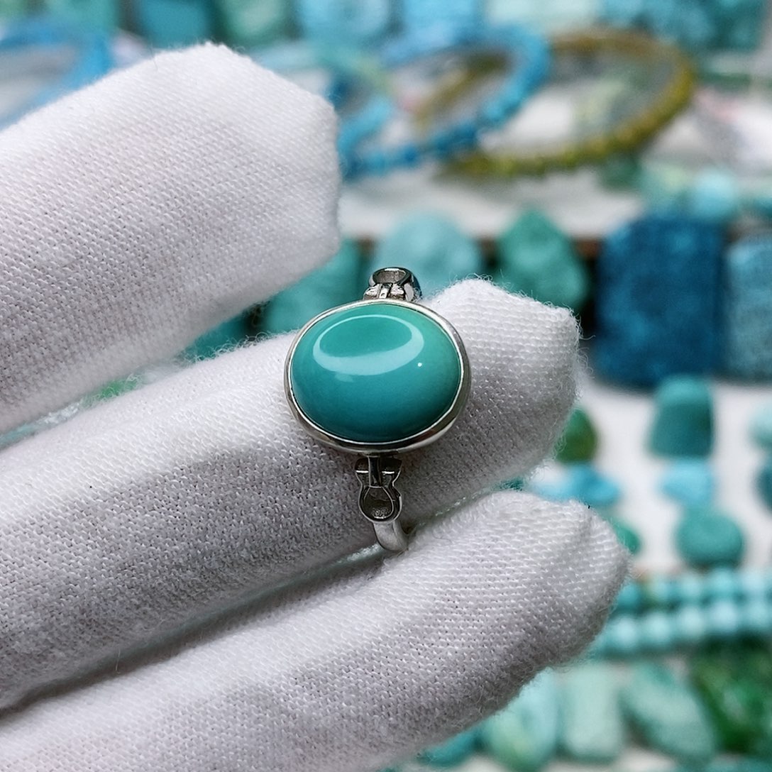 绿松石珠宝奇石未镶嵌