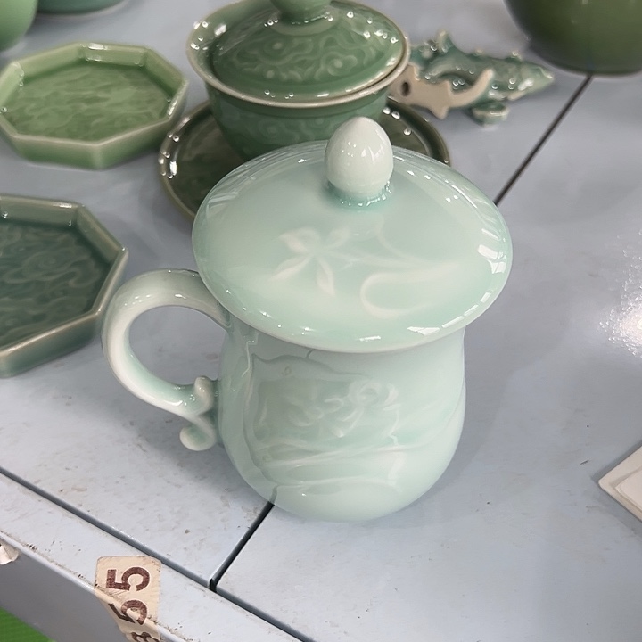 小米茶器龙泉青瓷