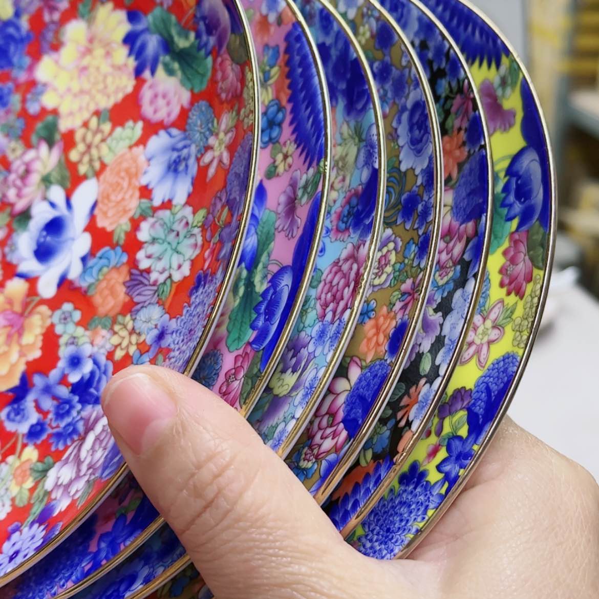 【闪购商品】珐琅7寸6个……………………